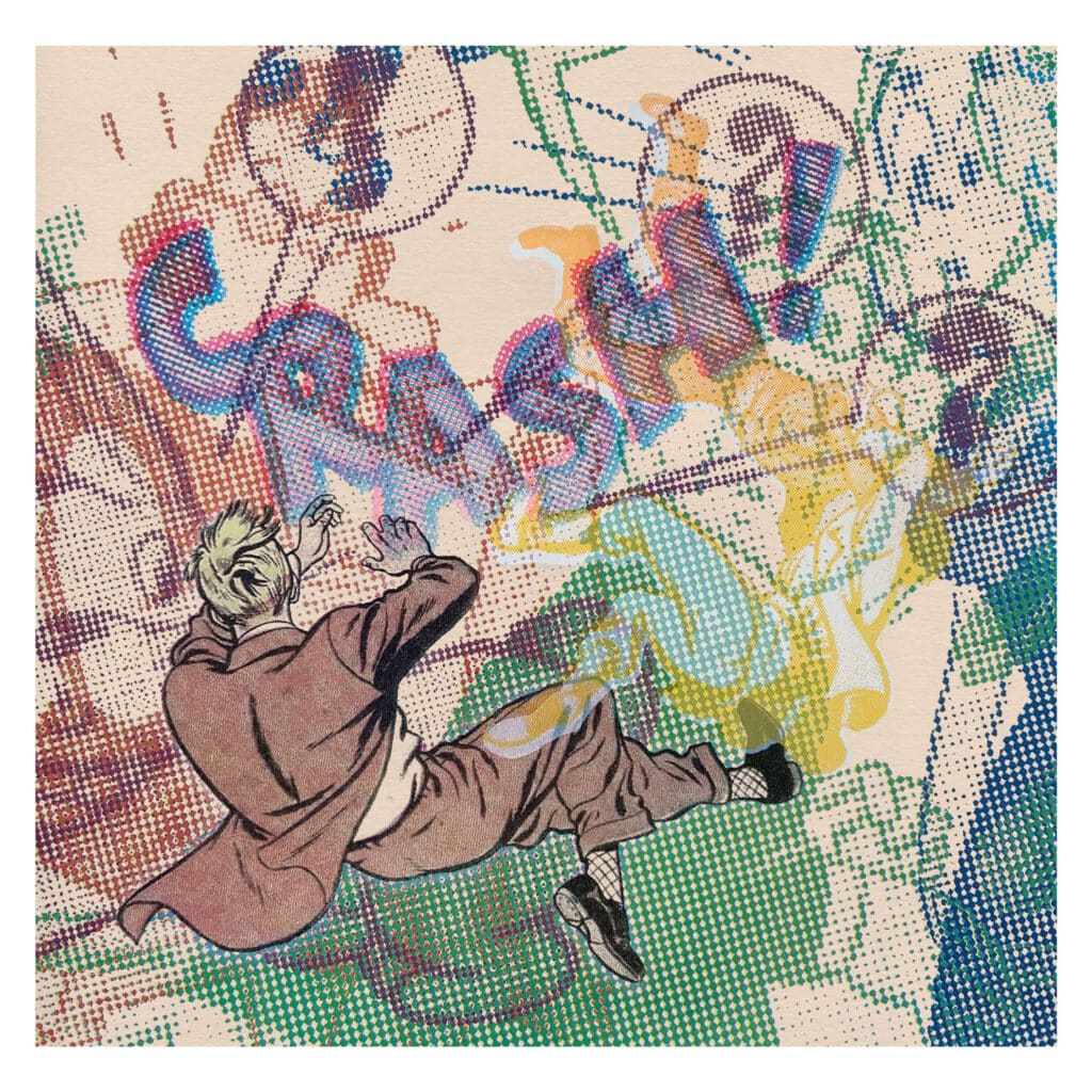 “Chronic Uncertainty,” Screen Print by Joseph Lupo (2025)