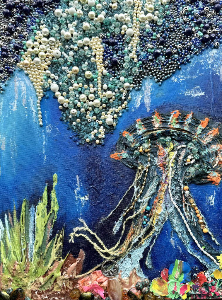 Thoughtless Beauty, Mixed Media (2023)