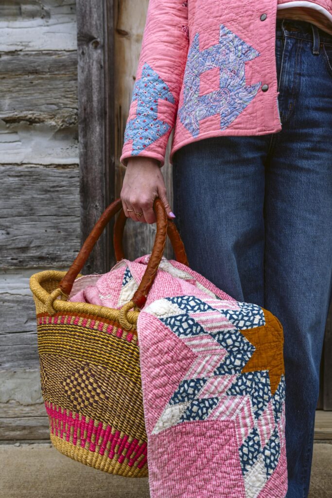 A stunning pink and blue quilt design by the CJ. A stunning pink and blue quilt design by the CJ.